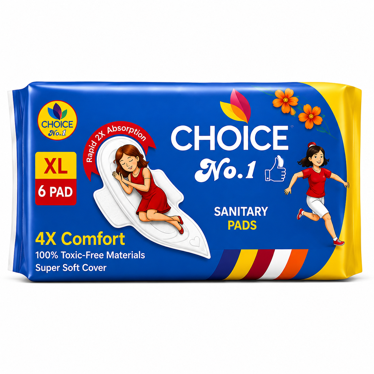 Sanitary Pads (6 Pads Pack)